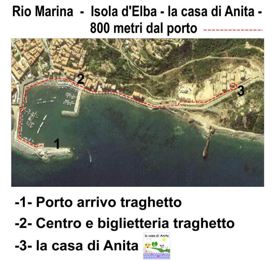 Vila La Casa Di Anita Rio Marina Exteriér fotografie
